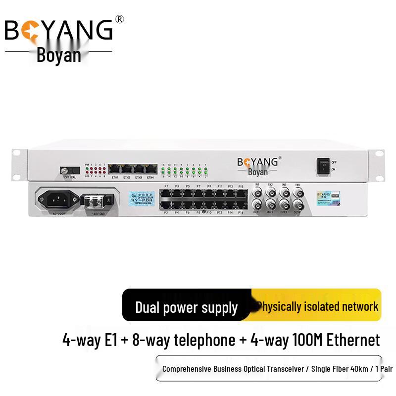 

BOYANG Multi-Service Fiber Optic Transceiver