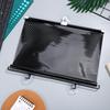 Balcony Suction Cup Sunshade Curtain Black Mesh Dot Portable Lightweight Temporary Blinds Easy Install Privacy Block Window