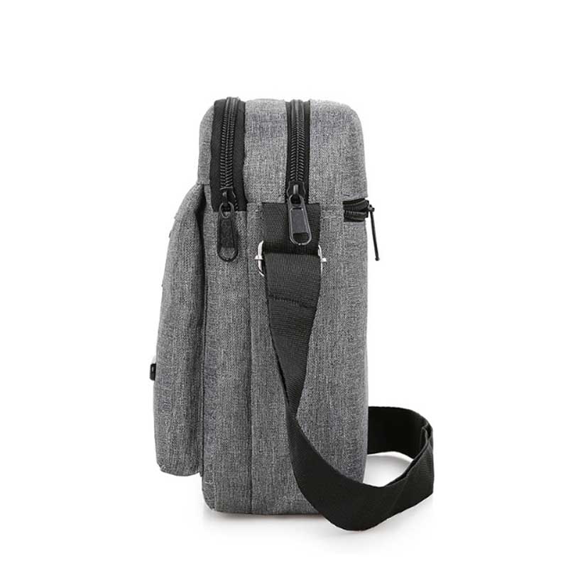 Borsa a tracolla sportiva da uomo in tela Versatile Regolabile Adatta per abbigliamento da lavoro e casual Perfetta per i viaggi Borse a mano Bolsa
