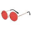 Children's Sunglasses Metal Frame Round Sunglasses  Simple Anti Ultraviolet Tide Children's Glasses