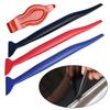 3/4PCS Car Vinyl Wrap Film Squeegee Scraper Edge-closing Detailing Tools For Automobile Film Sticking Car Styling Accessories