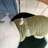 Dog Clothes Four-legged Cotton Coat Teddy Pomeranian Bichon Poodle Small Puppy Yorkshire Dog Clothes Autumn And Winter Clothes