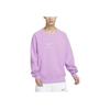 Nike Felpa Girocollo in French Terry Air Sportiva Viola DV9830-591