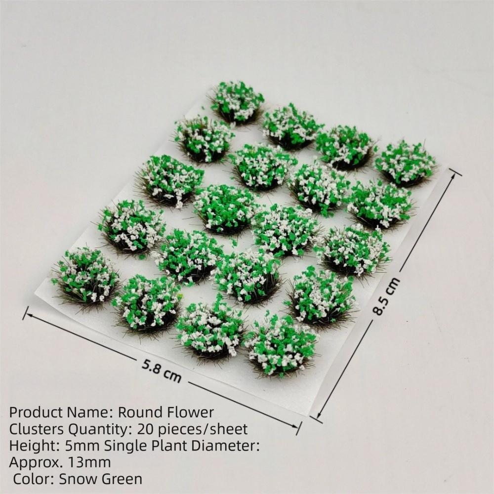 5mm Landscape Scene Making Flower Clusters Scenario Model Materials  Landscape Design