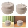 Cotton Rope Storage Basket Egg Basket Toilet Paper Basket Knitted Bin Living