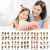 6pcs Cute Cartoon Capybara Spring Hair Clip 3D Kawaii Capybara Hair Accessories Funny DIY Hairpin New Year Gift