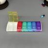 1PC Portable 7 Days Weekly Tablet Pill Medicine Box Holder Storage Organizer Container Case Pill Box Splitters