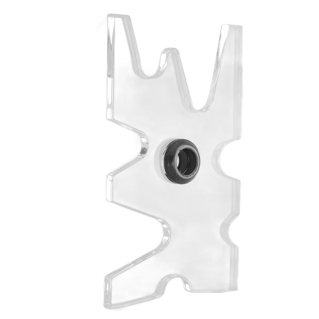 Billiard Bridge Head Portable Clear Acrylic Snooker Pool Cue Moosehead Head Billiard Accessory