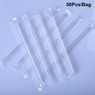 50 Stück Große Farbige Milchtee-Strohhalme Trinkhalme Bubble Tea Strohhalme Große Milchshake-Strohhalme Party Hochzeit Bar