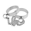 Hitasi Metal SM Painless Stainless Restraint Sm Sex Shackles for Women Handcuffs, Footcuffs, Goods, Restraints, Shackles, Steel, Handcuffs, Goods,