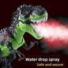 Remote Control Spray Dinosaur With Egg Laying And Projection For Childrens Gift