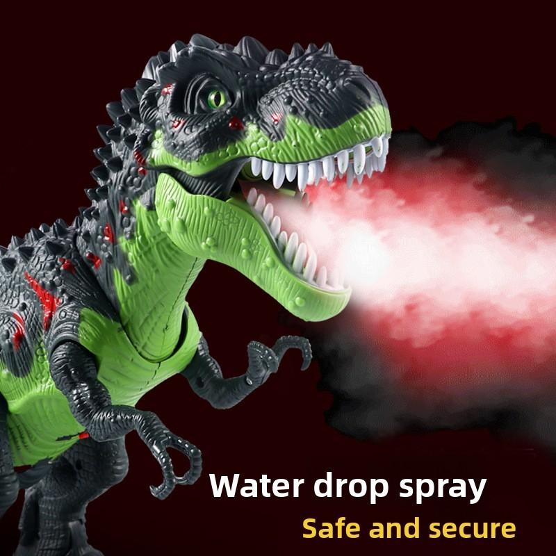 Remote Control Spray Dinosaur With Egg Laying And Projection For Childrens Gift