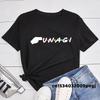 Unagi with Colored Dots TShirt Women Friends TV Show Tshirt Harajuku Summer Womens Tee Shirt Unisex Streetwear