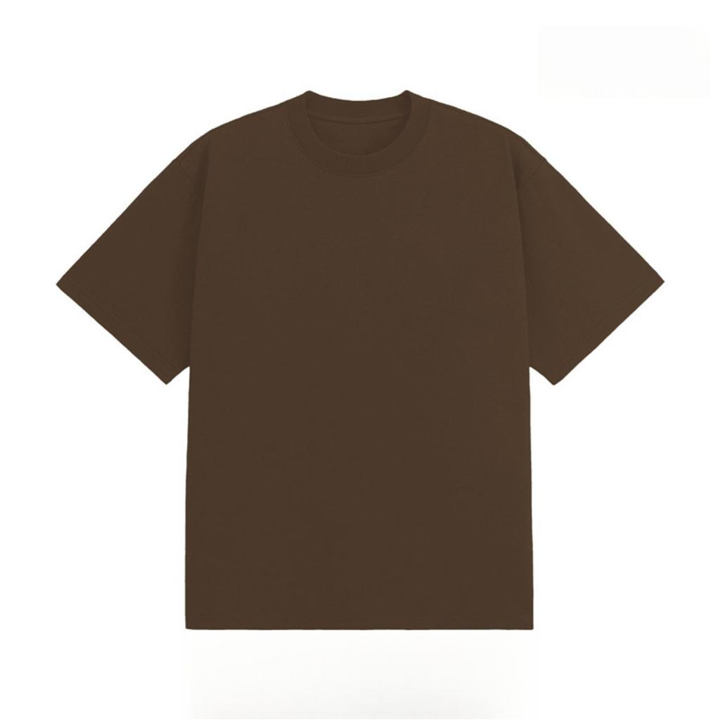 Unisex Měkké Prodyšné Volné Ležérní Tričko - Kulatý Výstřih Krátký Rukáv, Lze Prát v Pračce Letní Venkovní Plážové Oblečení, Pratelné Klasický Všestranný Styl