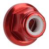 4Pcs RC Car Nuts M4 Aluminum Alloy 4mm Inner Diameter RC Car Accessory for 1 Celsius 10 Remote Control Vehicle
