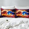 Competitive Sports Boxing Game Three-Piece Quilt Cover Digital Printing Bedding Set Bed Cover