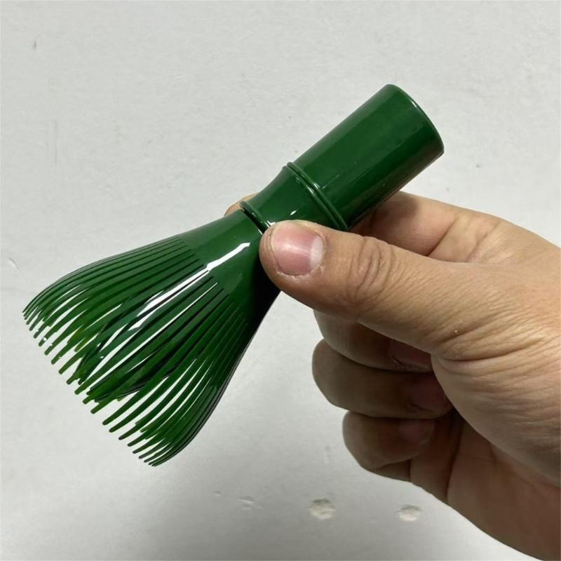 Plastic Matcha Stirrer Whisk Easy to Clean Teas Frother Mixing Tool For Powder Drink Preparation Home Office Travel Use
