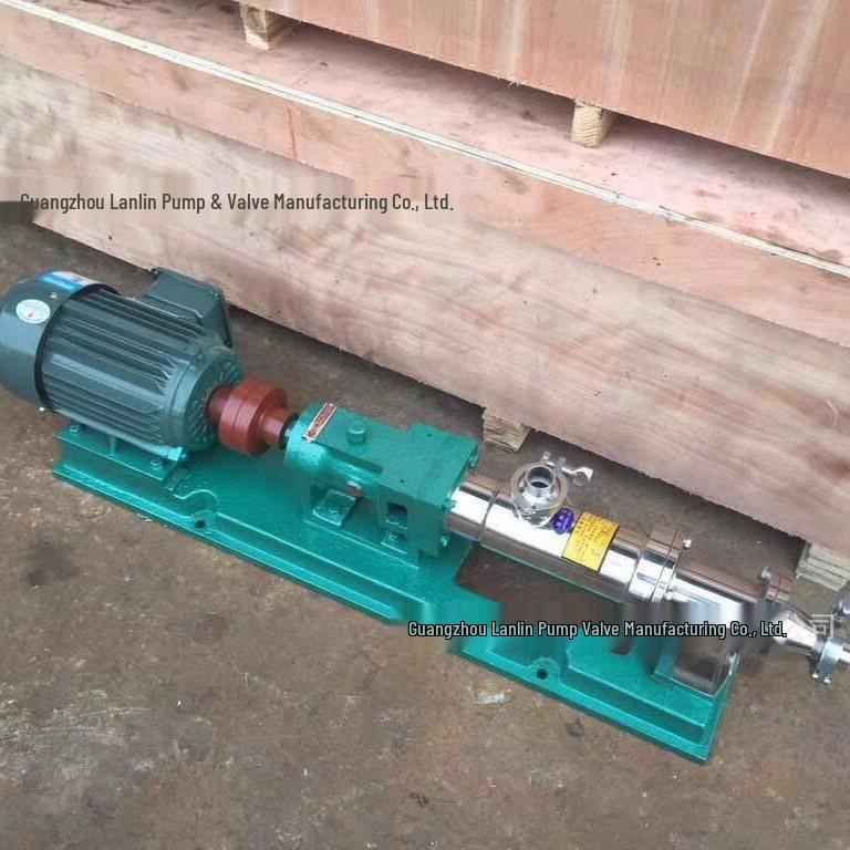 304 Stainless Steel Sanitary Sludge Pump G25-1, Corrosion-Resistant Screw Pump G30-1