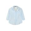LAP Knit Sleeveless Sheer Shirt Set As2ex420
