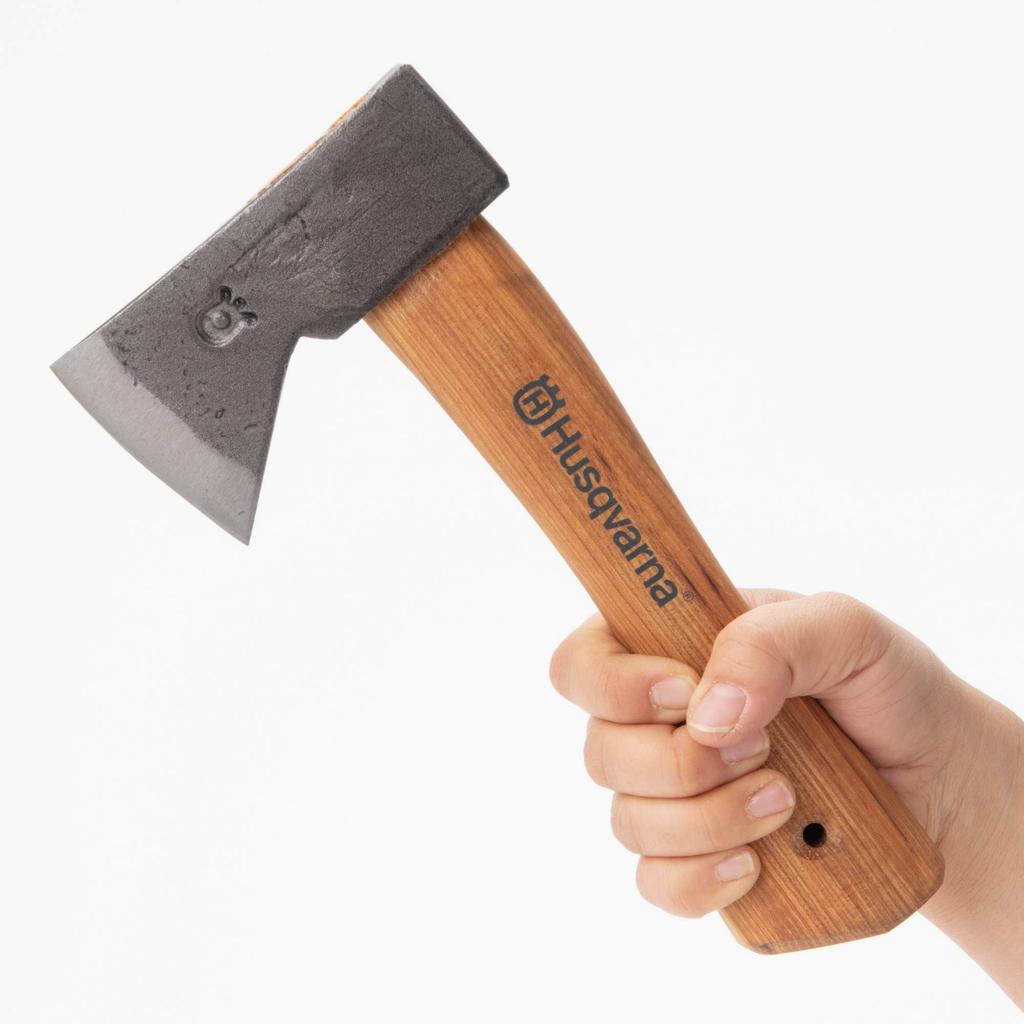 Husqvarna Zenoah Hiking Hatchet 599673501 Compact Outdoor-Friendly 25cm Long with Cover Made in Germany