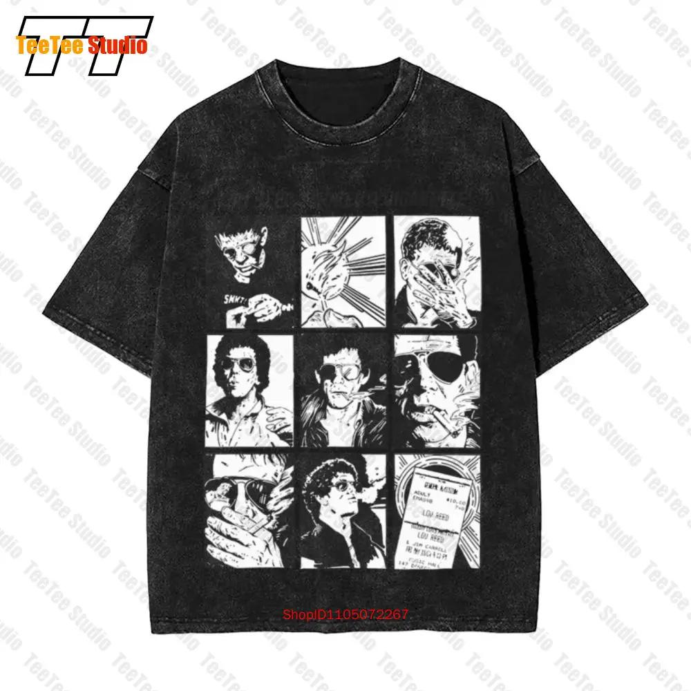 Lou Reed Smokes A Cigarette Vintage Oversized TShirt YQU S