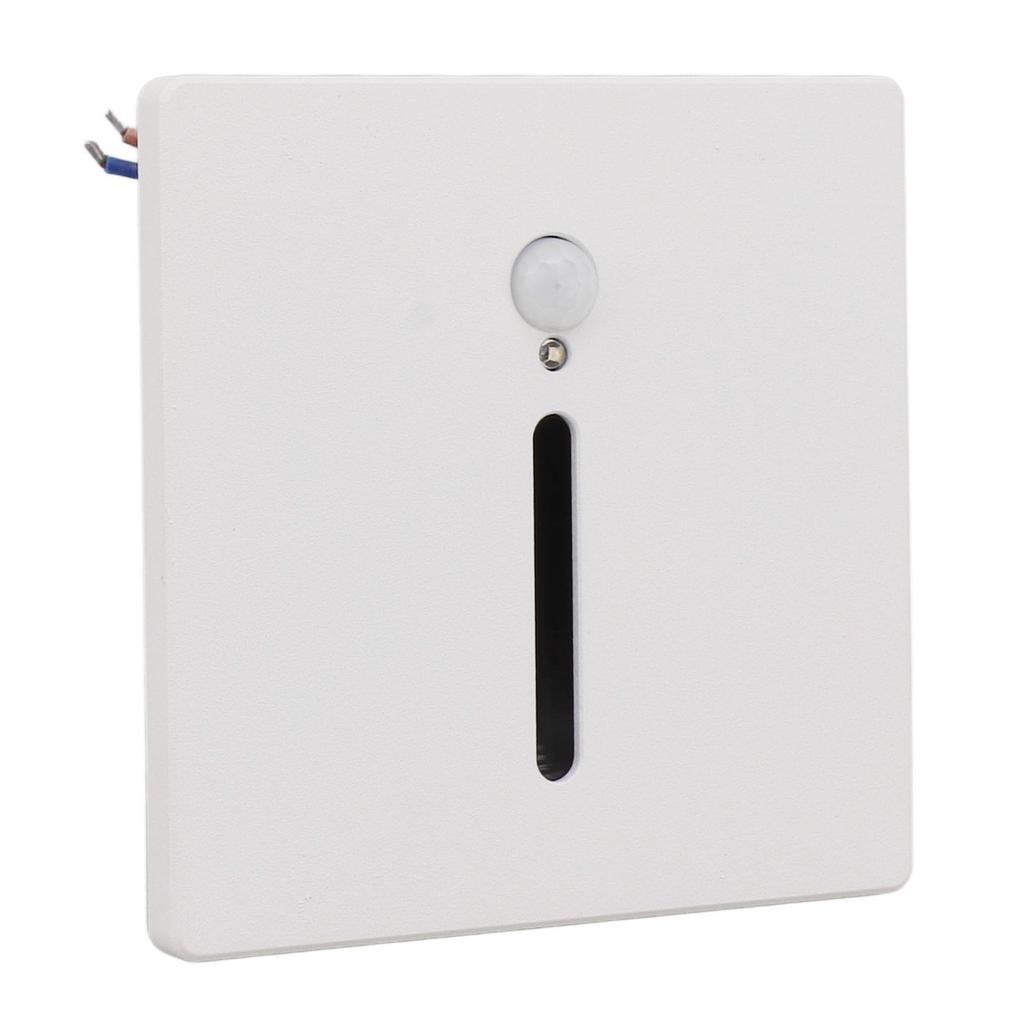 LED Step Light 3W Recessed Motion Seneor Dusk To Dawn Sensor 4000K Stair Light 110‑240V for Indoor