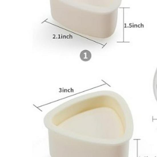 Zheng Hui Japonská trojúhelníková sada forem na rýžové kuličky sushi pro děti, DIY výrobník rýžových kuliček potravinářské kvality.