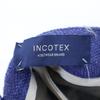 INCOTEX Made in Japan Linen Blend lame Slacks pants 38 Bluish Women Used