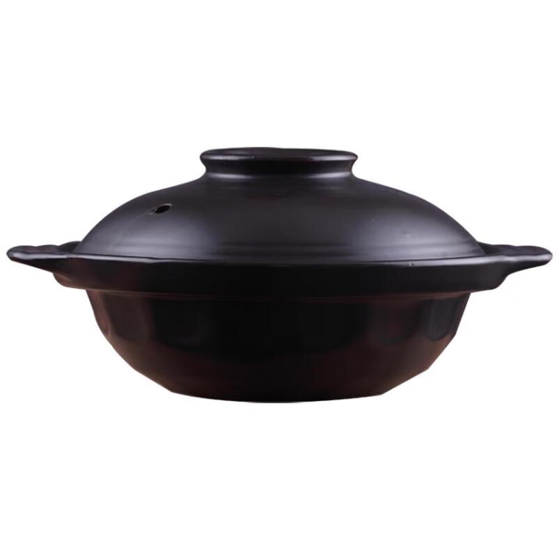 Lilang Japanese Style Flame-Resistant Shallow Clay Pot