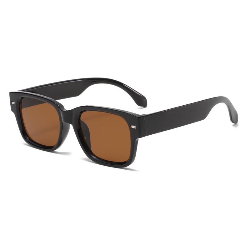 Retro Mode Sonnenbrille Damen Herren Klassisch Vintage Quadratisch Marke Sonnenbrille Outdoor Fahren Männlich Uv400 Brille