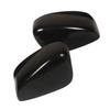 1Pair Car Rearview Mirror Cap Covers Glossy Black Side Door Wing Mirror Cap Covers Replacement for Accord 2008‑2012