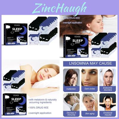 Eelhoe Sleep Aid Patches For Improved Sleep Quality And Anxiety Relief With Natural Ingredients