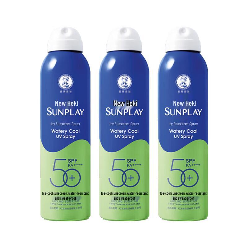 Mentholatum Sunplay Cool Sunscreen Spray 200ml (3-Pack)