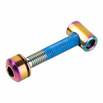 Wolf Tooth Seatpost Clamp Titanium Bolt OIL SLICK