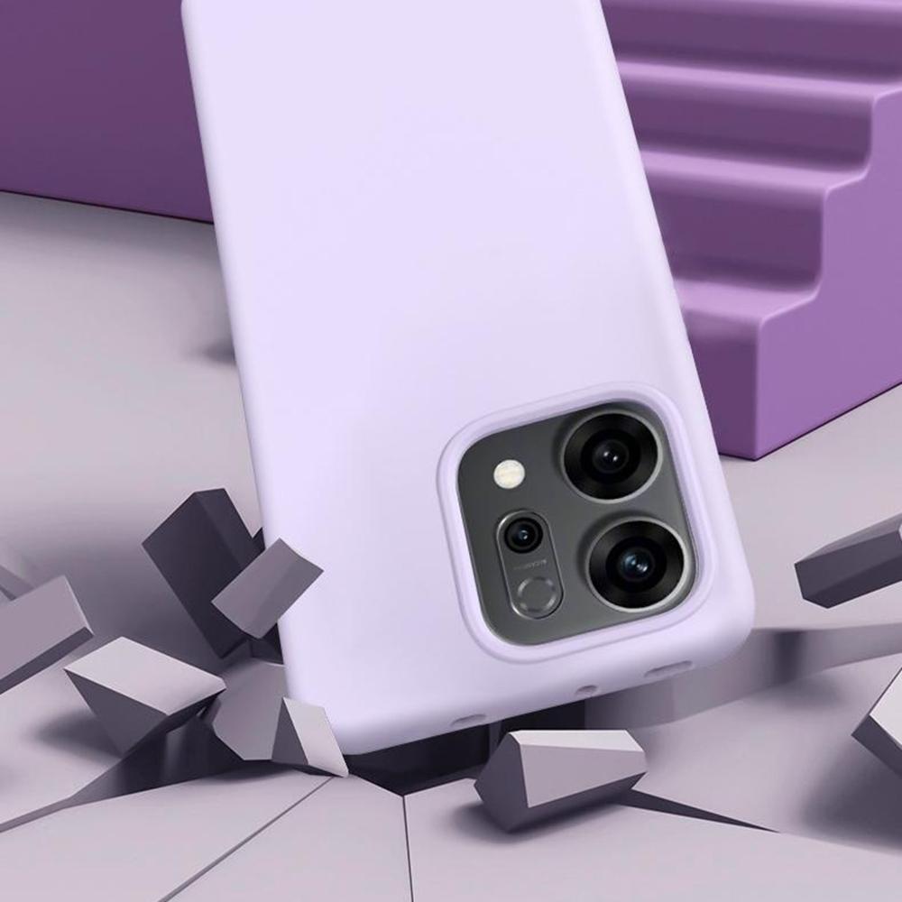 För Oppo Reno14 5G (Global) Skal Hudvänligt Flytande Silikon+PC Telefonskal