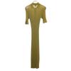 Ron Herman Short sleeve knit Long dress XS khaki Women Used