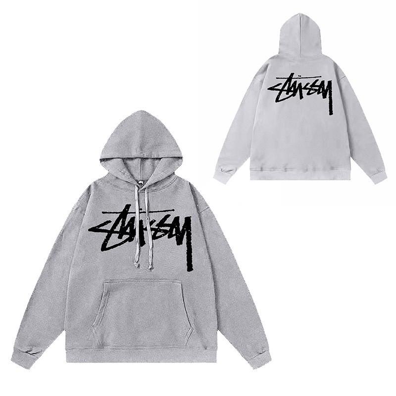 Mens Oversized Hooded Sweatshirt With Letter Print Heavyweight Cotton Winter Streetwear Style