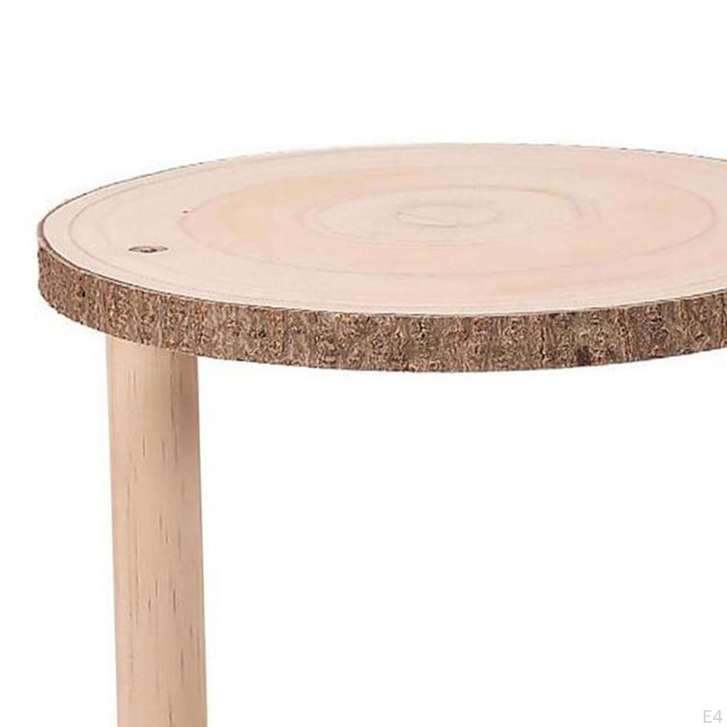 Elegant Wooden Dessert Display Stand