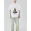 Christmas Tree T-Shirt Black Joy Dreams Sparkle Like Tinsel Holiday Print for Festive Occasions