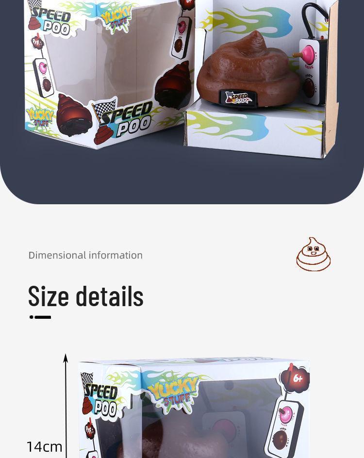 Remote Control Fart Poop Prank Toy – Adult Decompression & Funny Gag Gift
