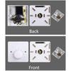 Surface Mounted Ceiling Fan Speed Controller Fan Speed Control Switch Five-speed Electric Fan Switch Square