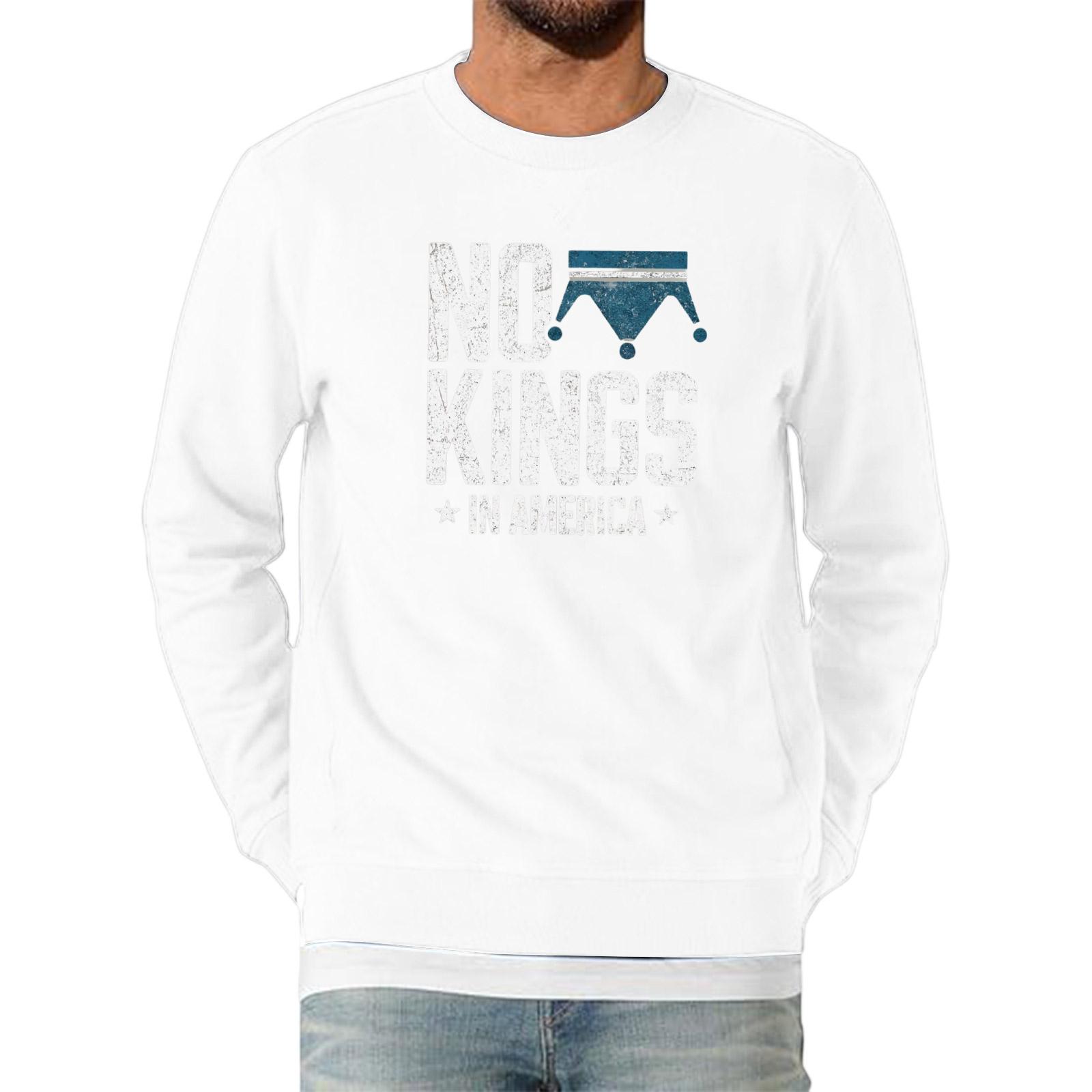 

Мужская рождественская рубашка с принтом, имитация хлопка, с длинным рукавом XL белый