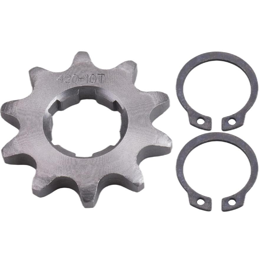 420-10T Sprocket Front Sprocket for Bike Dirt Pit Bike mini ATV 4-Wheeler Universal Motorcycle