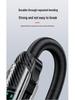 120W Type-C Data Cable with Smart Display for Fast Charging - Compatible with Huawei & Apple 15