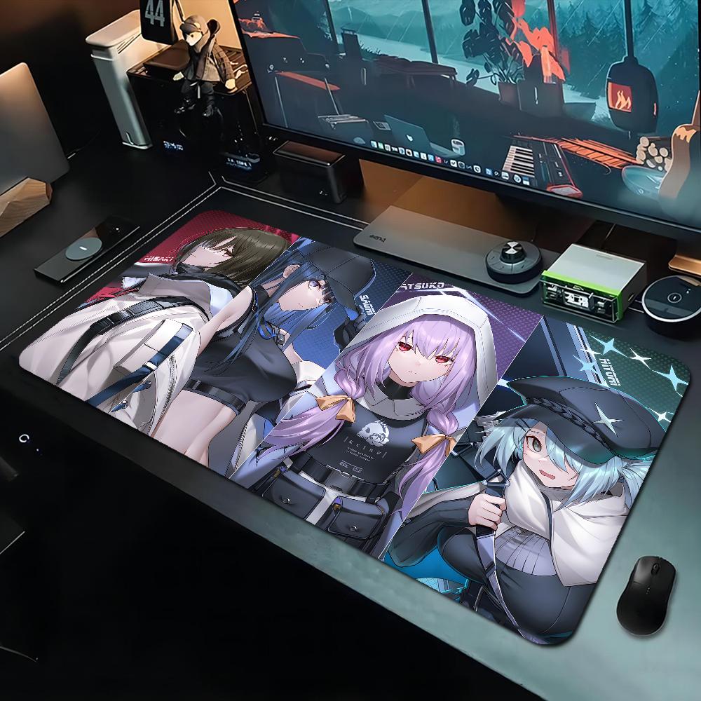 Blue Archive Mousepad Boy Pad Natural Rubber Gaming Mousepad Desk Mat Size For Gameing World Of Tanks CS GO Zelda