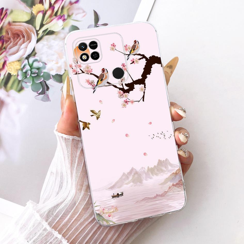 For Xiaomi Redmi 10A Case Cool Cartoon Dragon Lion Wolf Cover Soft Silicon Clear Bumper For Xiaomi Redmi 10A Sport Redmi10a Capa