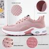 Women's Plus Size Casual Air Cushion Sneakers - Breathable Flyknit Running Shoes
