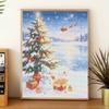 DIY 5D Diamond Painting Kit Christmas Tree Full Drill Rhinestone Art Canvas Relaxing Creative Craft for Home Wall Decor Gift