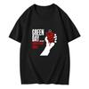 Damen GREEN DAY Bedruckte T-Shirts 2025 Sommer Damen T-Shirts Neuheit Lustige Streetwear Sommer Bequemes T-Shirt