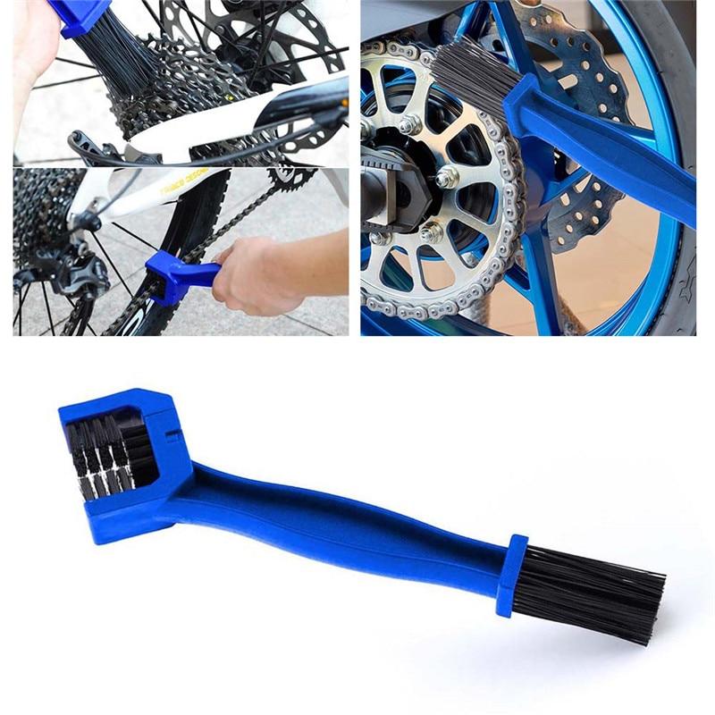 1Pcs Auto Car Accessories Universal Rim Care Tire Cleaning Motorcycle Bicycle Gear Chain Maintenance Cleaner Dirt Brush Cleaning Tool